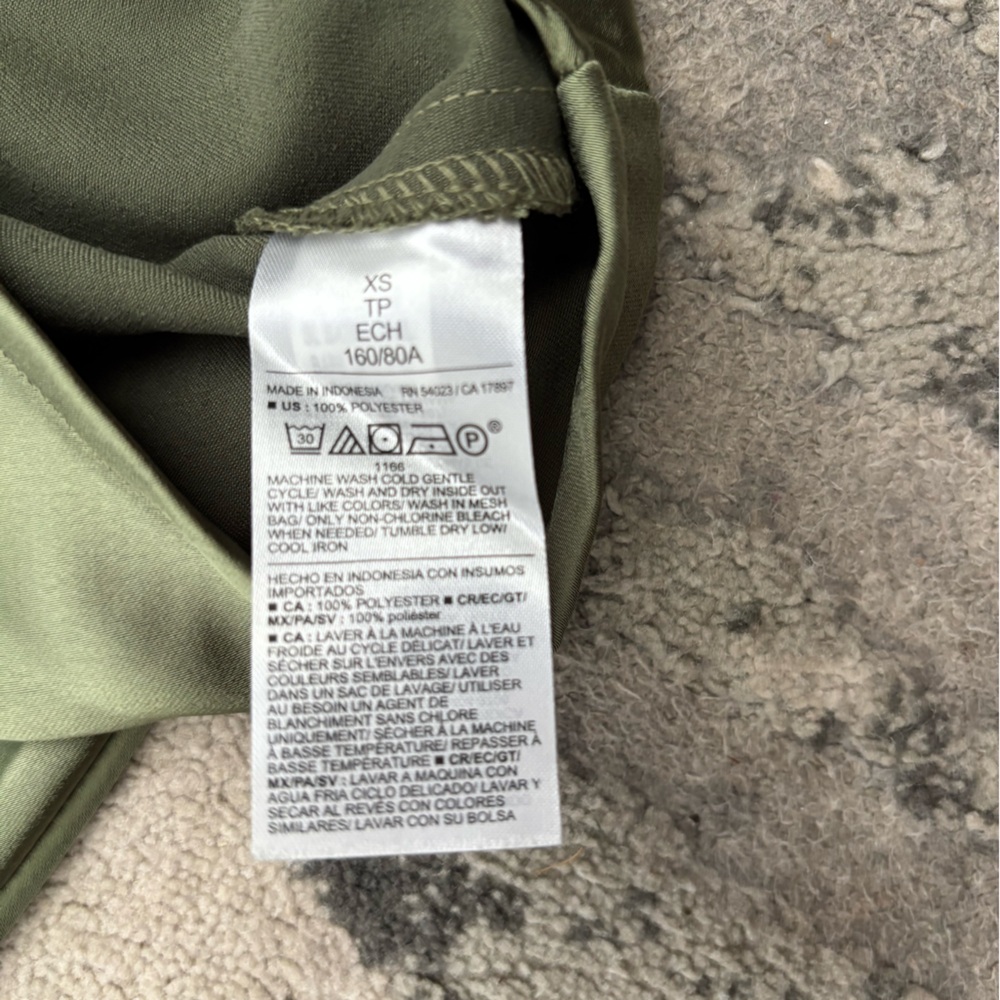 OLD NAVY GREEN The Occasion by Old Navy Satin Cowl Maxi Dress - Picture 5 of 8